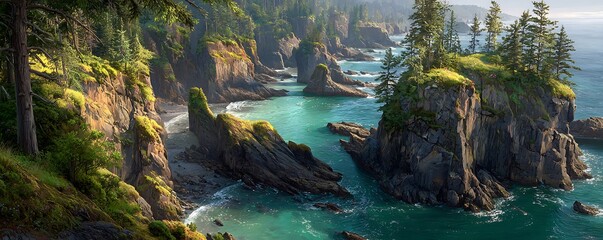 waterfall in the forest