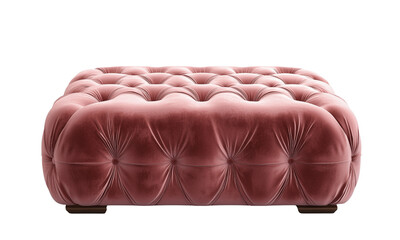 Elegant velvet ottoman for cozy living room modern home decor stylish seating option chic interior design