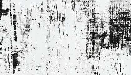 Abstract black and white grunge texture with scratched surface. Grunge distressed texture. Monochrome grunge texture.