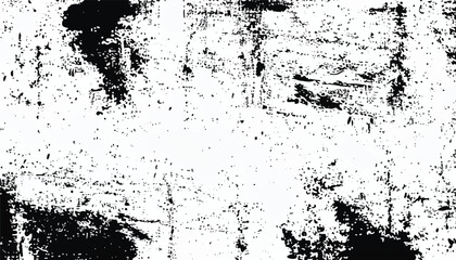 Abstract grunge black and white distressed texture background. Grunge overlay background. Monochrome Texture.