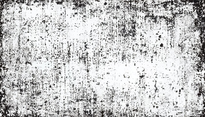 Abstract grunge black and white distressed texture background. Grunge overlay background. Monochrome Texture.