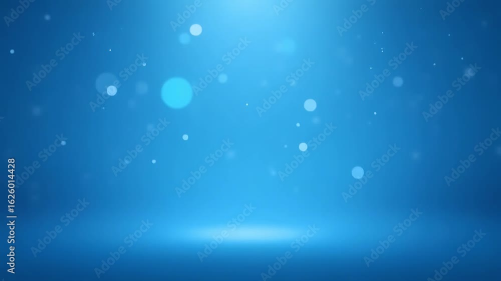 Poster blue background with bokeh effect for presentation and graphic design projects download now 100