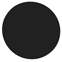 black glossy button