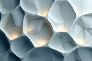 A Pattern of negative space Mineral flat design style spike   texture