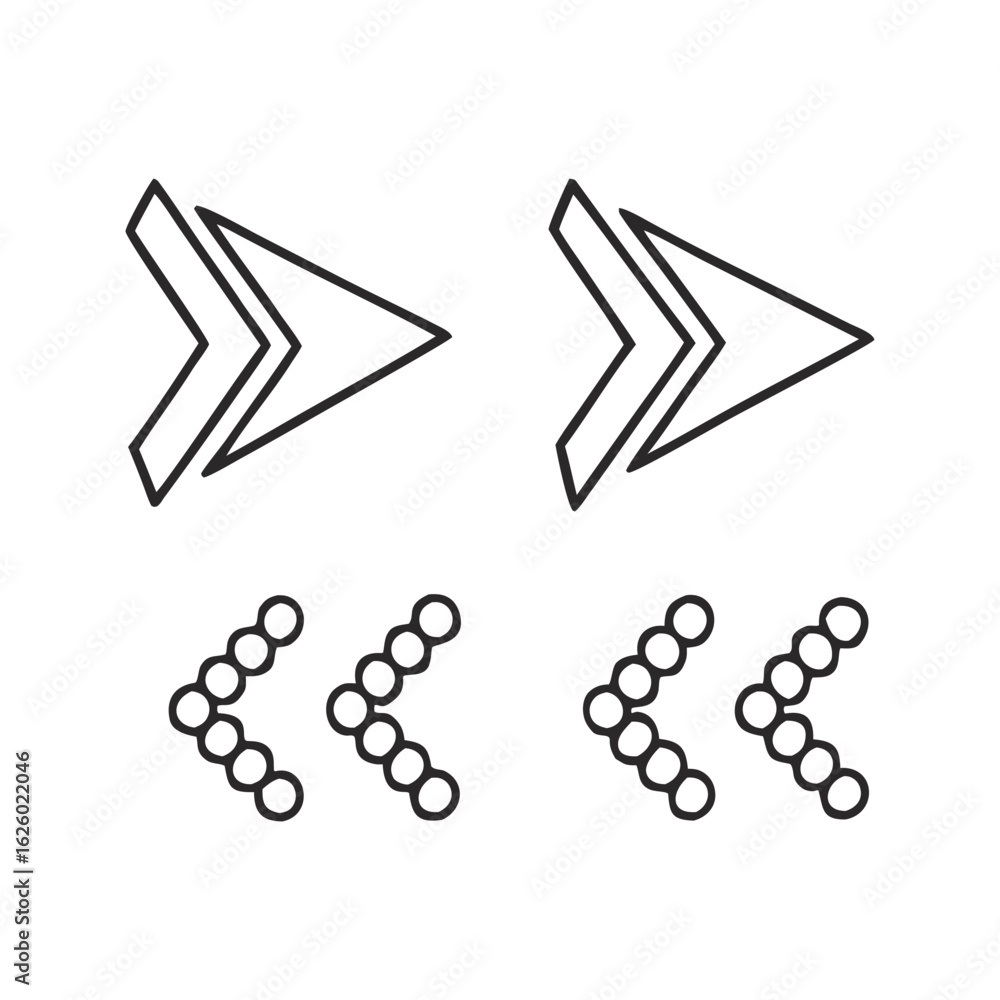 Poster high-quality vector arrows set. versatile vector arrows set. 15 modern and simple arrows set. eps 10