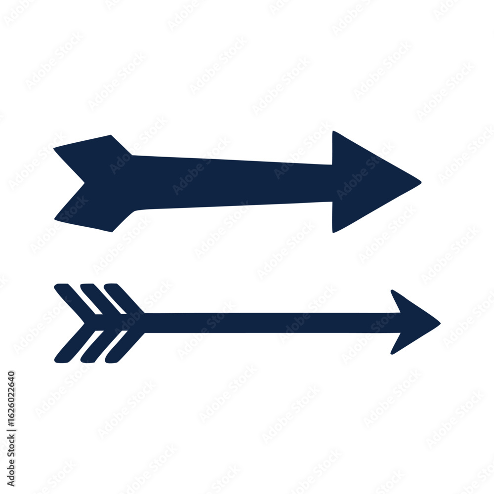 Poster high-quality vector arrows set. versatile vector arrows set. 15 modern and simple arrows set. eps 10