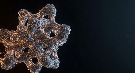 Obraz premium Abstract Structure with Spheres