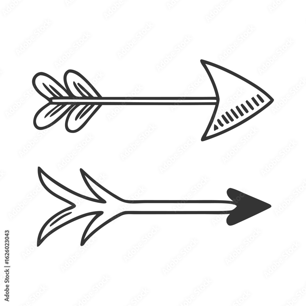 Poster high-quality vector arrows set. versatile vector arrows set. 15 modern and simple arrows set. eps 10