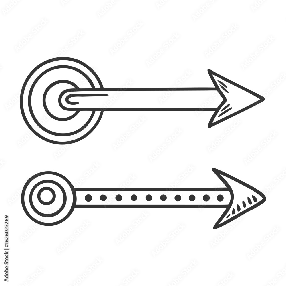 Poster high-quality vector arrows set. versatile vector arrows set. 15 modern and simple arrows set. eps 10