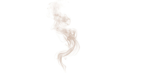 A blurry figure with a light color on a black background, appearing to be smoke or a ghostly shape © synthetic