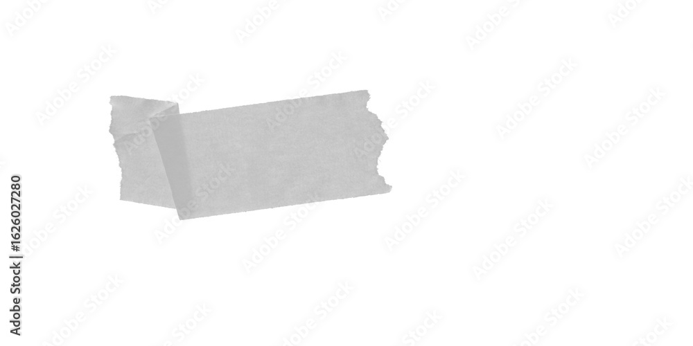 Poster a gray rectangular shape is positioned on the left side of the image against a black background area