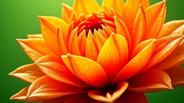 The contemporary blend tattered clear blossom with aura beam flowers outward, petal unfurl indium ampere lurch mode with brilliant orange and upbeat yellows, complement past the clean