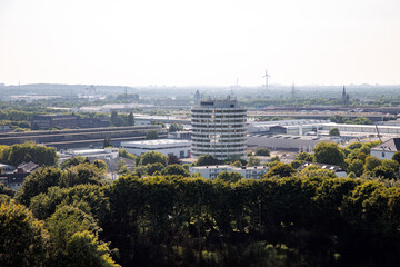 Business and Industrial Buildings in a German Cityscape