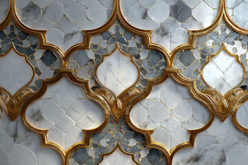 A Pattern of tile marble popart style symmetrical   texture