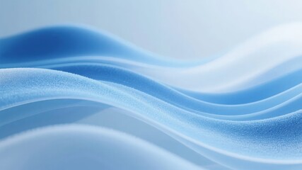 Obraz premium Abstract Wavy Blue and White Texture