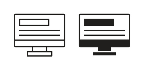 Web appsS icon sign symbol and flat style for app, web and digital design.