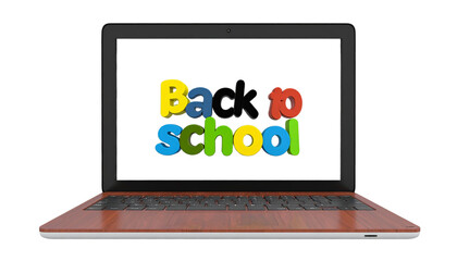 laptop with back to school text written on screen back to school backdrop editing element png pre school