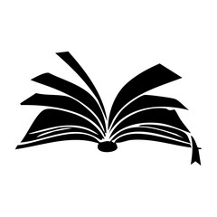 open book vector