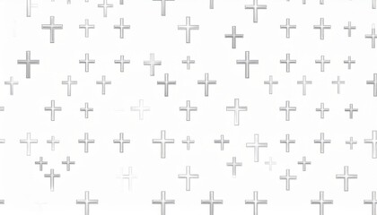 Obraz premium Abstract Plus Symbol Pattern Background