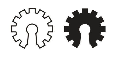 Open source icon sign symbol and flat style for app, web and digital design.