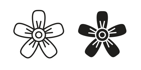 Hypericum icon sign symbol and flat style for app, web and digital design.