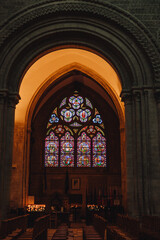 Fototapeta premium interior of the church of st john the baptist