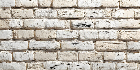 Texture of a pale beige brick wall