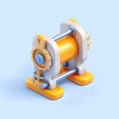 Chrono-Mechanism 3D Model