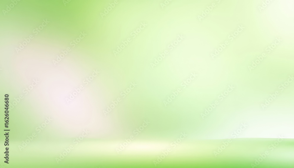 Poster soft green gradient backdrop for studio style product photography, digital composition, or abstract 