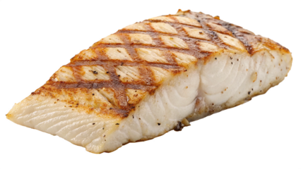 grilled salmon steak
