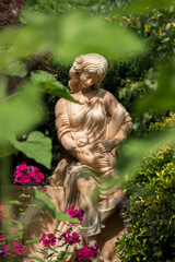 Friedhof, Grabstein, Statue