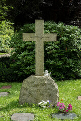 Friedhof, Grabstein, Statue