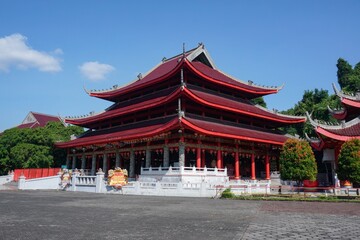 Sam Poo Kong Temple in Semarang, Central Java, Indonesia