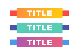 Title bar labels