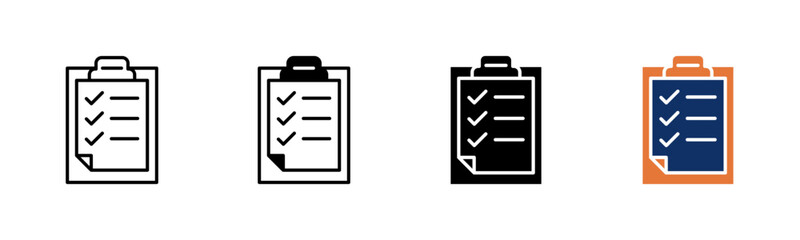 Listing icon sheet multiple style collection