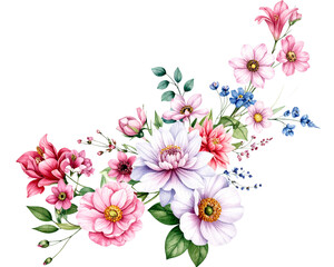 Fototapeta premium abstract floral background