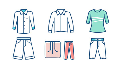 set of clothes
