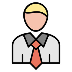 Personal lineal color icon