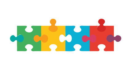 jigsaw puzzle with missing pieces