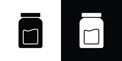 Jar icon - Vector. Flat design style eps 10