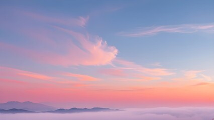 Fototapeta premium Sunset in the sky