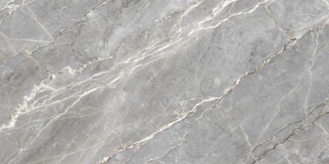 Elegant grey marble texture background with natural pattern for floor and wall design, smooth surface and decorative effect, stone material
