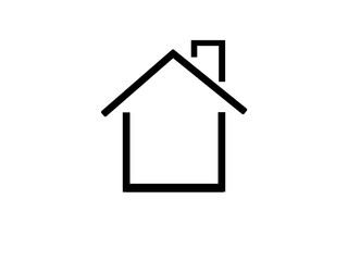house icon isolated on white background