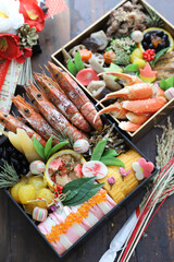 手作りのおせち料理