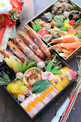 手作りのおせち料理