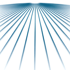 Abstract Lines Composition: A contemporary composition features a dynamic arrangement of converging lines, creating a sense of depth and visual rhythm, the abstract form suggests motion.