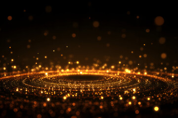 Obraz premium glow particles background lights flood bright abstract arena award beautiful celebration ceremony circle concert creativity decoration design element energy equipment event flare flash