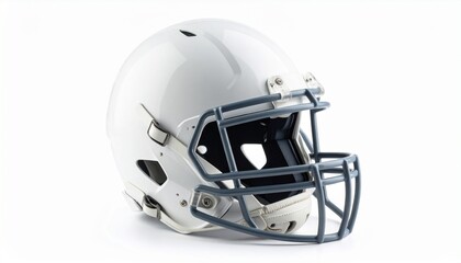 Fototapeta premium football helmet isolated on white