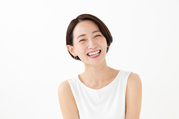 Fototapeta premium 笑顔のミドル女性 ポートレート