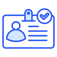 Identification Check Icon